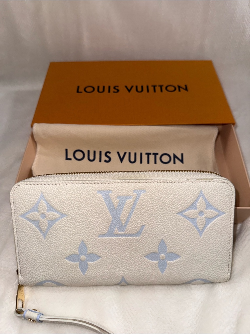 Louis Vuitton Zippy Wallet in Monogram Empreinte Leather